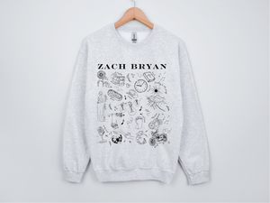 Zach Bryan merch |  Song doodles